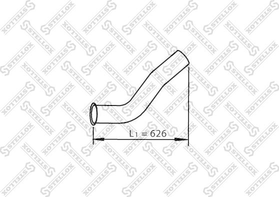 Stellox 82-03790-SX - Tubo gas scarico autozon.pro