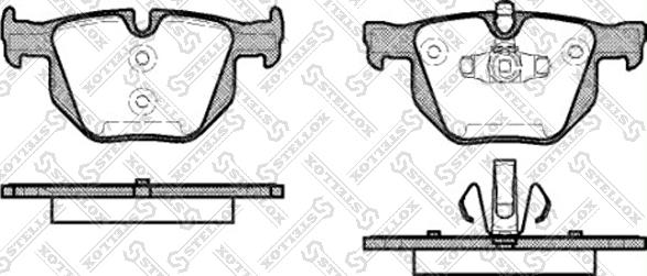 Akebono AN-4631KE - Kit pastiglie freno, Freno a disco autozon.pro