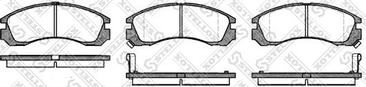 Stellox 365 002-SX - Kit pastiglie freno, Freno a disco autozon.pro