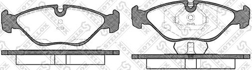 Stellox 330 000-SX - Kit pastiglie freno, Freno a disco autozon.pro