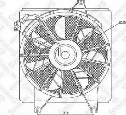 Stellox 29-99450-SX - Ventola, Raffreddamento motore autozon.pro