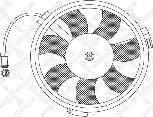 Stellox 29-99013-SX - Ventola, Raffreddamento motore autozon.pro