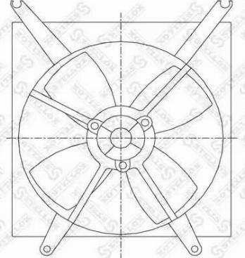 Stellox 29-99215-SX - Ventola, Raffreddamento motore autozon.pro