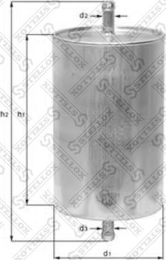 Stellox 21-00014-SX - Filtro carburante autozon.pro