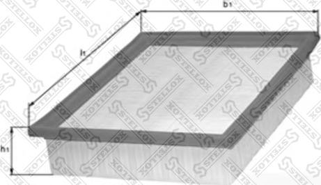 Stellox 71-00613-SX - Filtro aria autozon.pro