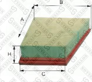 Stellox 71-00384-SX - Filtro aria autozon.pro