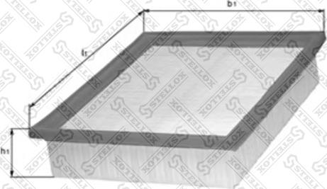 Stellox 71-01030-SX - Filtro aria autozon.pro