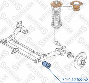 Stellox 71-11268-SX - Supporto, Braccio oscillante autozon.pro