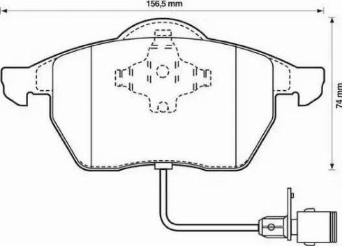 Stop 571512S - Kit pastiglie freno, Freno a disco autozon.pro