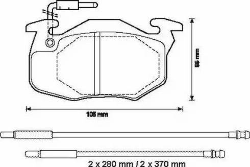 Stop 571525S - Kit pastiglie freno, Freno a disco autozon.pro