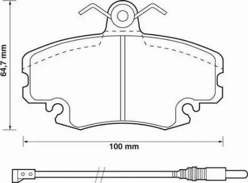 Stop 571526S - Kit pastiglie freno, Freno a disco autozon.pro