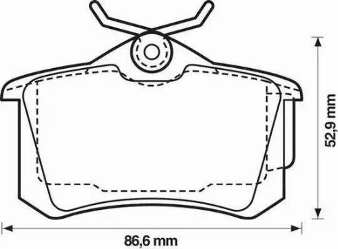 Stop 573005S - Kit pastiglie freno, Freno a disco autozon.pro