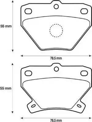 Stop 572450S - Kit pastiglie freno, Freno a disco autozon.pro