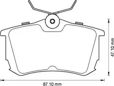 Stop 572520S - Kit pastiglie freno, Freno a disco autozon.pro