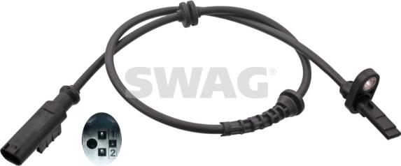 Swag 40 10 0988 - Sensore, N° giri ruota autozon.pro