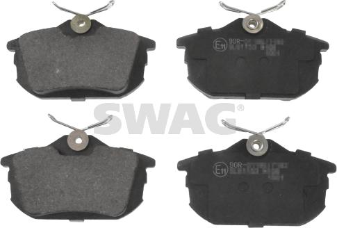 Swag 55 91 6207 - Kit pastiglie freno, Freno a disco autozon.pro