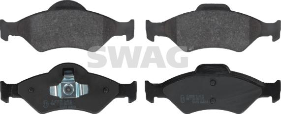 Swag 50 91 6400 - Kit pastiglie freno, Freno a disco autozon.pro