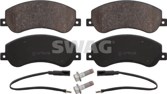 Swag 50 91 6637 - Kit pastiglie freno, Freno a disco autozon.pro