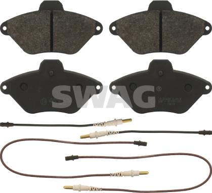 Swag 64 91 6415 - Kit pastiglie freno, Freno a disco autozon.pro