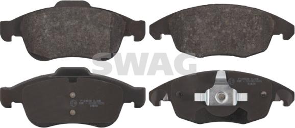 Swag 64 91 6713 - Kit pastiglie freno, Freno a disco autozon.pro