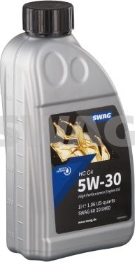 Swag 60 10 8360 - Olio motore autozon.pro