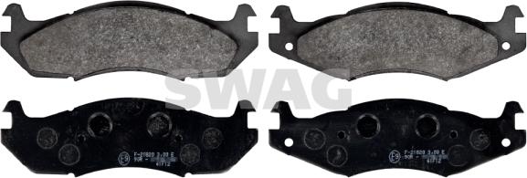 Swag 60 11 6196 - Kit pastiglie freno, Freno a disco autozon.pro