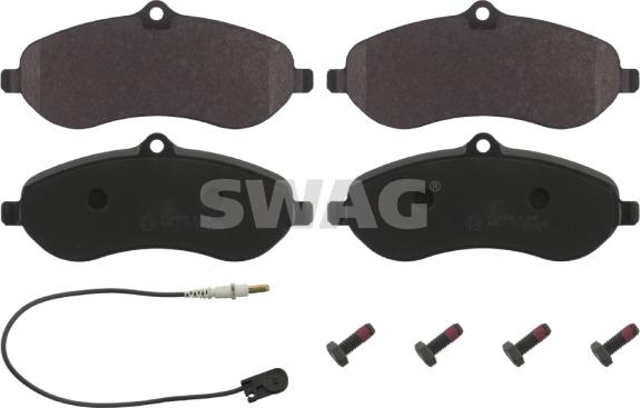 Swag 62 91 6830 - Kit pastiglie freno, Freno a disco autozon.pro