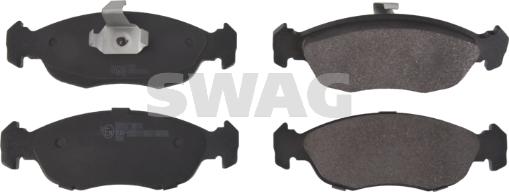 Swag 62 91 6238 - Kit pastiglie freno, Freno a disco autozon.pro