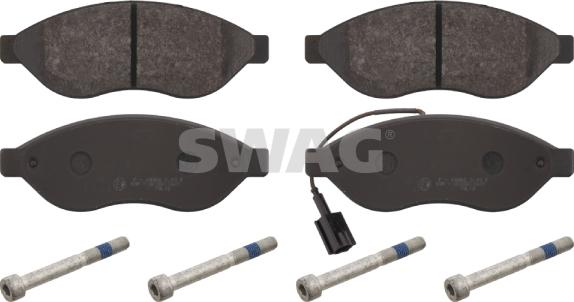 Swag 62 91 6716 - Kit pastiglie freno, Freno a disco autozon.pro