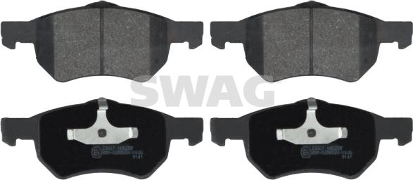 Swag 14 11 6262 - Kit pastiglie freno, Freno a disco autozon.pro