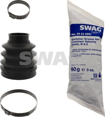 Swag 10 94 9889 - Cuffia, Semiasse autozon.pro