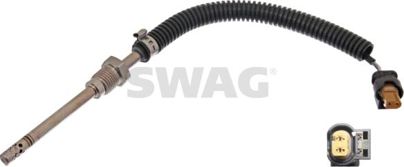 Swag 10 94 9298 - Sensore, Temperatura gas scarico autozon.pro