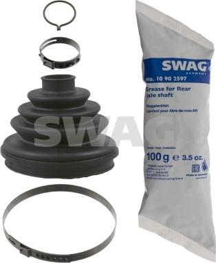 Swag 10 91 4071 - Cuffia, Semiasse autozon.pro