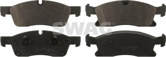 Swag 10 91 6900 - Kit pastiglie freno, Freno a disco autozon.pro