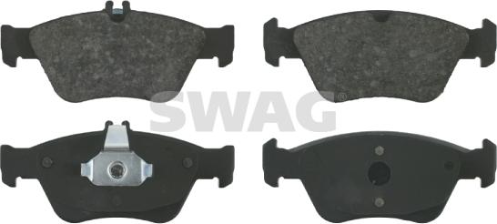 Swag 10 91 6027 - Kit pastiglie freno, Freno a disco autozon.pro