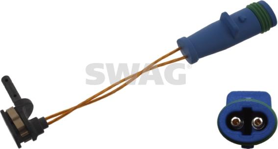 Swag 10 93 9246 - Contatto segnalazione, Usura past. freno / mat. d'attrito autozon.pro