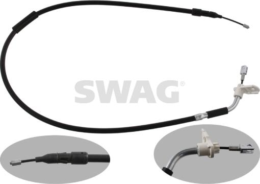 Swag 10 93 4909 - Cavo comando, Freno stazionamento autozon.pro