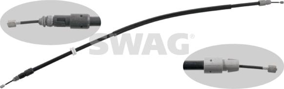 Swag 10 93 4908 - Cavo comando, Freno stazionamento autozon.pro