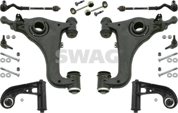 Swag 10 93 8498 - Kit riparazione, Sospensione ruota autozon.pro