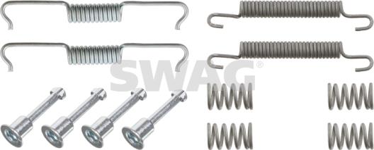 Swag 10 92 9225 - Kit accessori, Ganasce freno autozon.pro