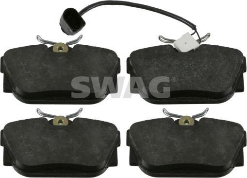 Swag 30 91 6412 - Kit pastiglie freno, Freno a disco autozon.pro