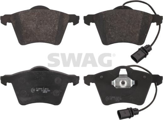 Swag 30 91 6640 - Kit pastiglie freno, Freno a disco autozon.pro