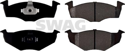 Swag 30 91 6072 - Kit pastiglie freno, Freno a disco autozon.pro