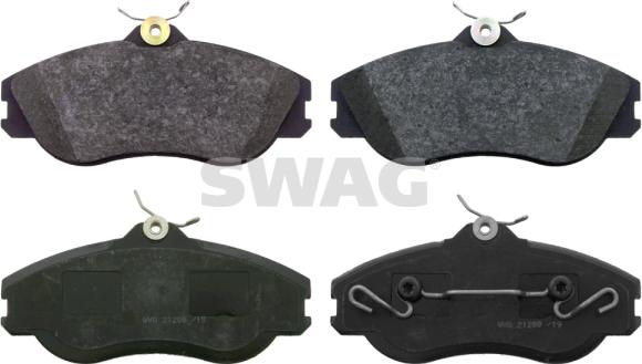 Swag 30 91 6310 - Kit pastiglie freno, Freno a disco autozon.pro