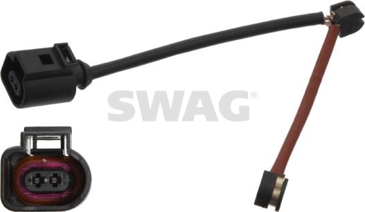 Swag 30 93 4496 - Contatto segnalazione, Usura past. freno / mat. d'attrito autozon.pro