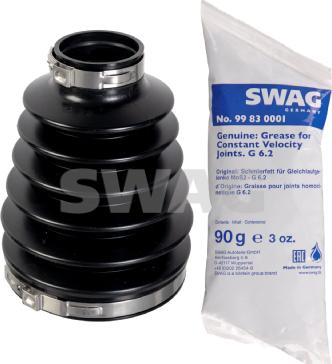 Swag 33 10 4206 - Cuffia, Semiasse autozon.pro