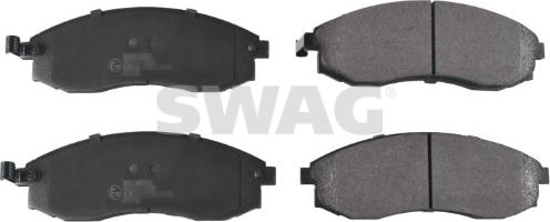 Swag 33 10 5190 - Kit pastiglie freno, Freno a disco autozon.pro