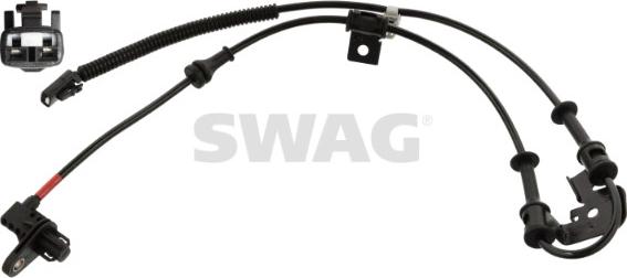 Swag 33 10 5871 - Sensore, N° giri ruota autozon.pro