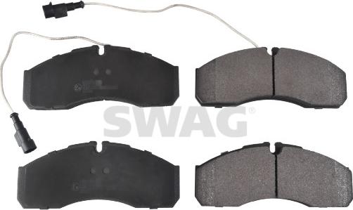 Swag 33 10 5363 - Kit pastiglie freno, Freno a disco autozon.pro