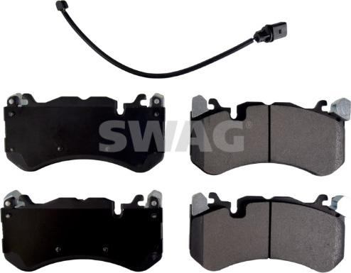 Swag 33 10 5218 - Kit pastiglie freno, Freno a disco autozon.pro